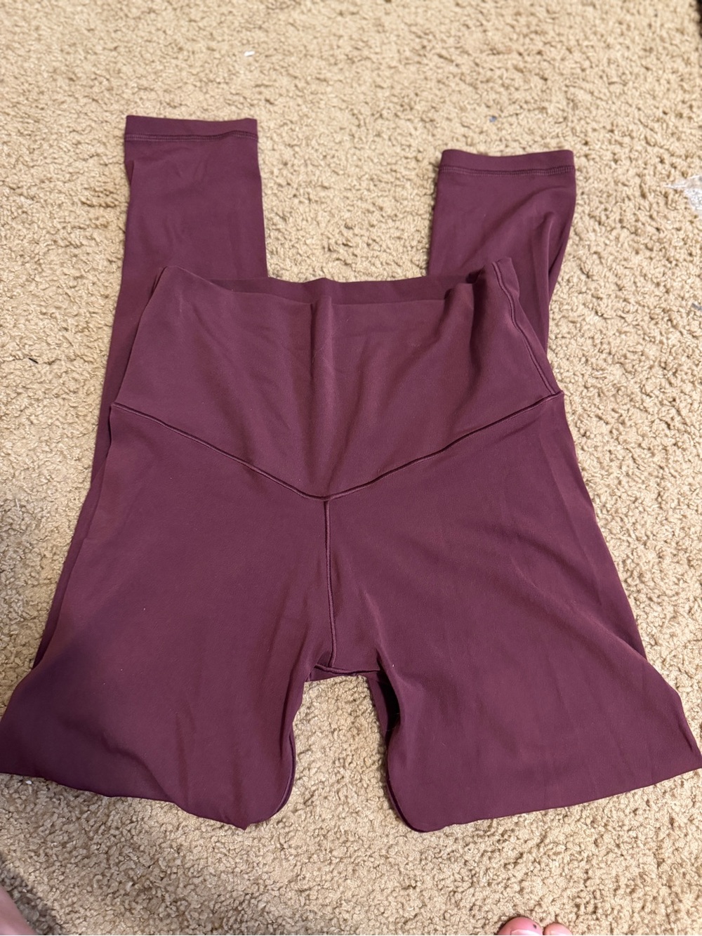 aerie high rise leggings 7/8 leggings